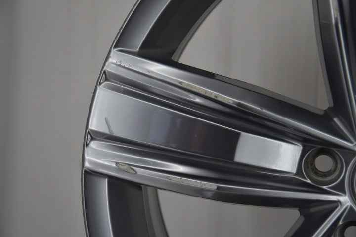 1x Alufelge 19 Zoll 7.0" 5x112 43ET Glanz Grau 5NN601025C VW Tiguan Rim Wheel FEL8127765901ww