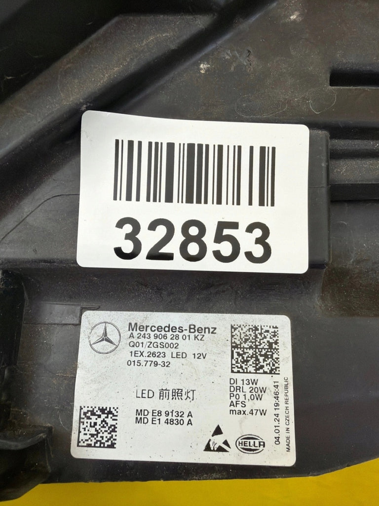 Frontscheinwerfer Mercedes-Benz Eqa Eqb A2439062801 LED Rechts Headlight SCH2204764769ab