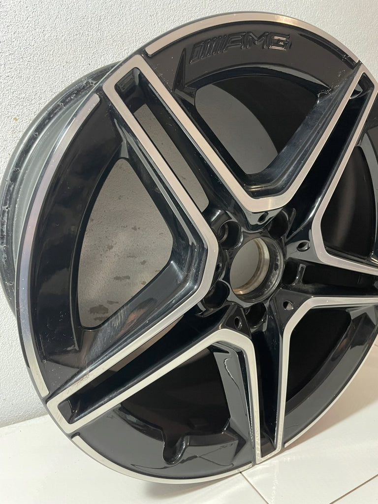1x Alufelge 18 Zoll 7.5" 5x112 49ET Glanz Schwarz A1774011500 Mercedes-Benz W177 FEL9022621529mx
