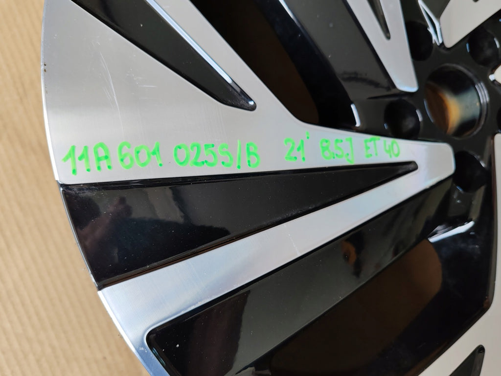 1x Alufelge 21 Zoll 8.5" 5x112 40ET 11A601025S VW I Rim Wheel FEL1003744651uu