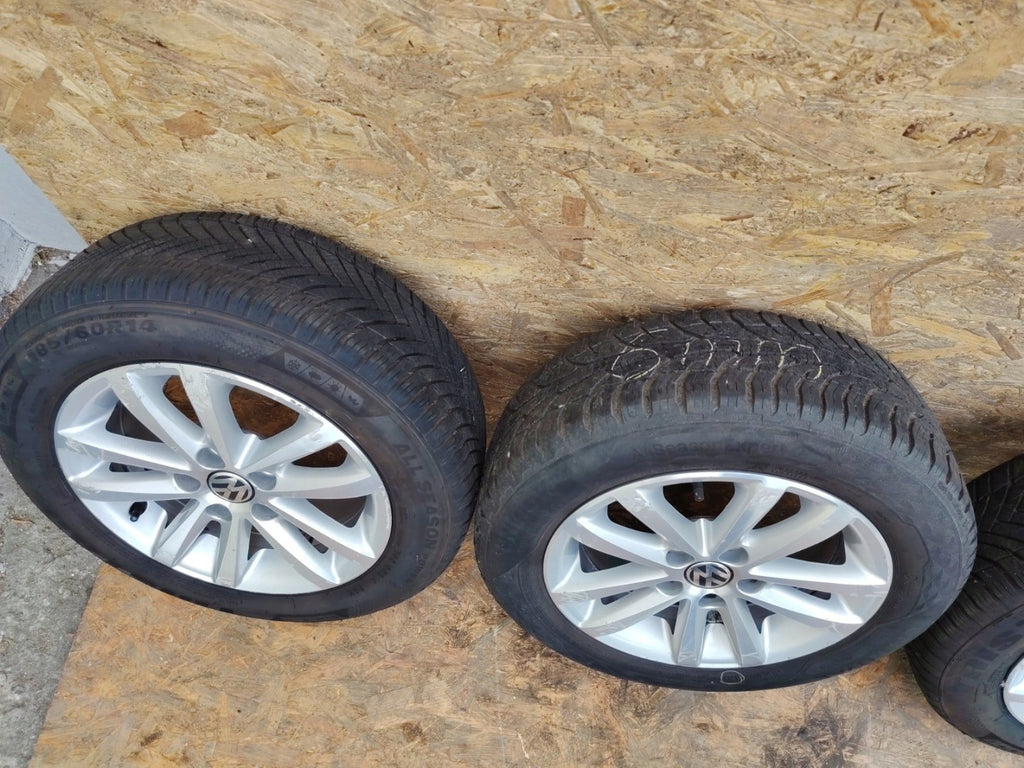 4x Alufelge 14 Zoll 6.0" 5x100 VW Rim Wheel FEL7906146254lr