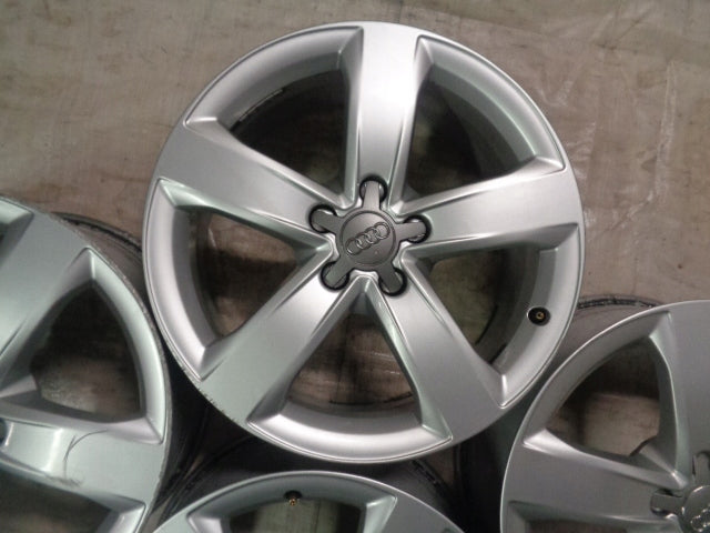 4x Alufelge 18 Zoll 7.5" 5x112 37ET Glanz Silber 4G0601025M Audi A6 C7 Rim Wheel FEL7086096650pi