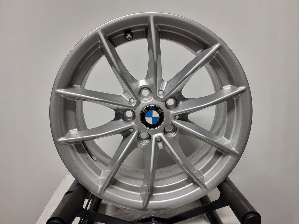 4x Alufelge 16 Zoll 6.5" 5x112 22ET Glanz Silber 6876921 BMW Rim Wheel FEL6502234305nc
