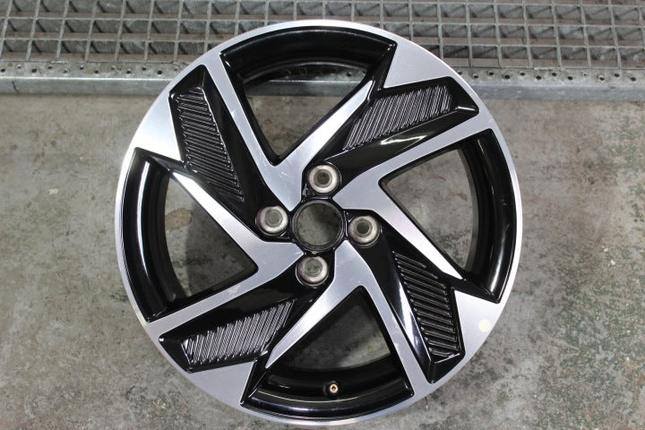 1x Alufelge 16 Zoll 6.5" 4x100 48ET 52910K7200 Hyundai I10 Rim Wheel FEL8195289864wu