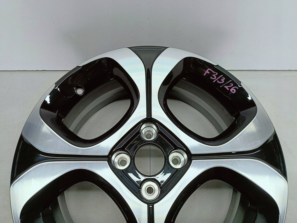 1x Alufelge 17 Zoll 6.5" 4x108 20ET Glanz Schwarz 13469372 Citroën C3 Aircross FEL1740326071mv