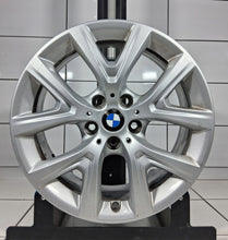 Laden Sie das Bild in den Galerie-Viewer, 1x Alufelge 17 Zoll 6.5" 5x112 39ET Glanz Silber 6856076 BMW F48 Rim Wheel FEL8583772404lo