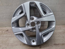 Load image into Gallery viewer, 1x Alufelge 15 Zoll 6.0" 4x100 48ET Glanz Silber 52910-K7100 Hyundai I10 I20 FEL1394508324gc