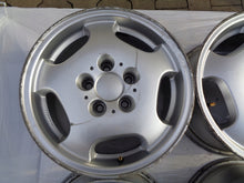 Load image into Gallery viewer, 4x Alufelge 15 Zoll 7.0&quot; 5x112 37ET Silber A2314010400 Mercedes-Benz Clk