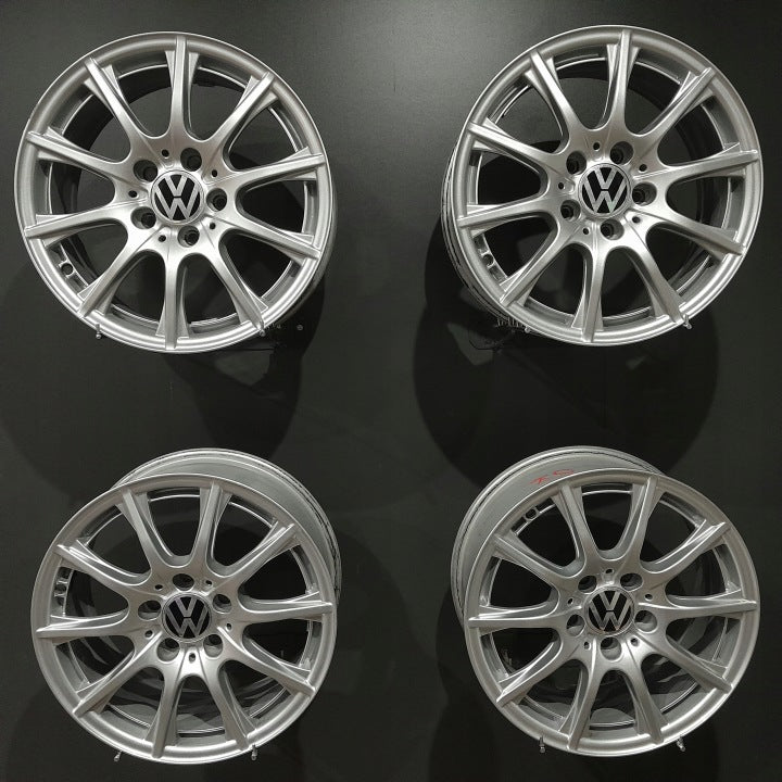 4x Alufelge 16 Zoll 6.5" 5x112 38ET A2054012400 Mercedes-Benz Golf Vii Rim Wheel FEL7583845043jl