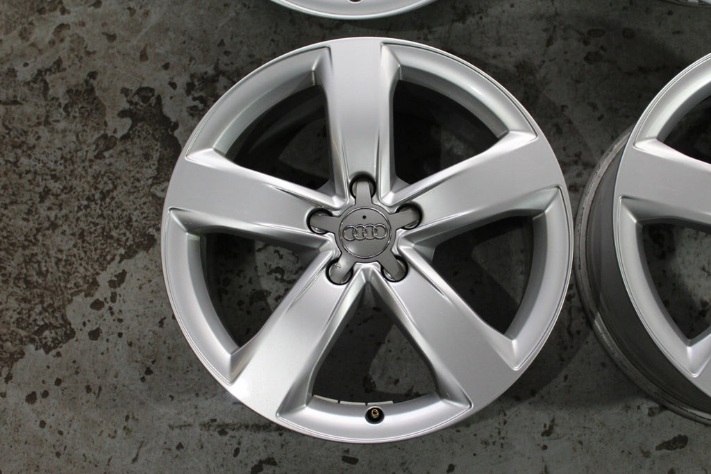 4x Alufelge 18 Zoll 7.5" 5x112 37ET Glanz Silber 4G0601025 Audi A6 C7 Rim Wheel FEL7623967221od