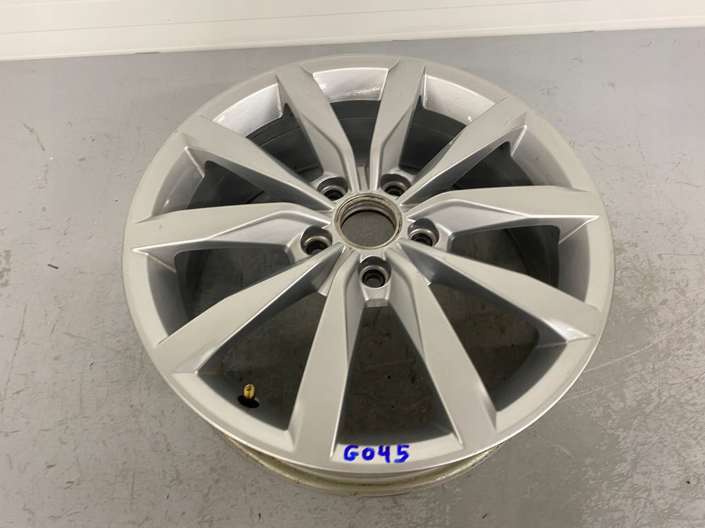 1x Alufelge 17 Zoll 6.0" 5x112 48ET Glanz Silber 5G0601025K VW Golf Vii FEL1924467283ff