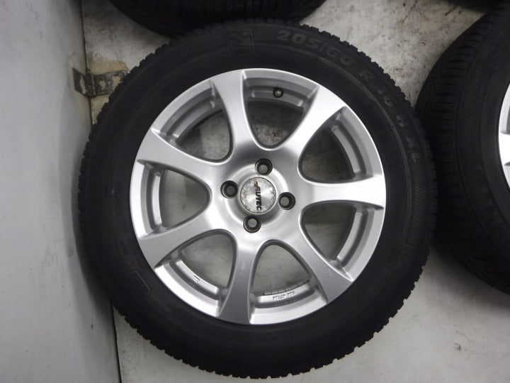 4x Alufelge 16 Zoll 6.5" 5x100 40ET KBA47724 Dacia I Rim Wheel FEL4862413716kt