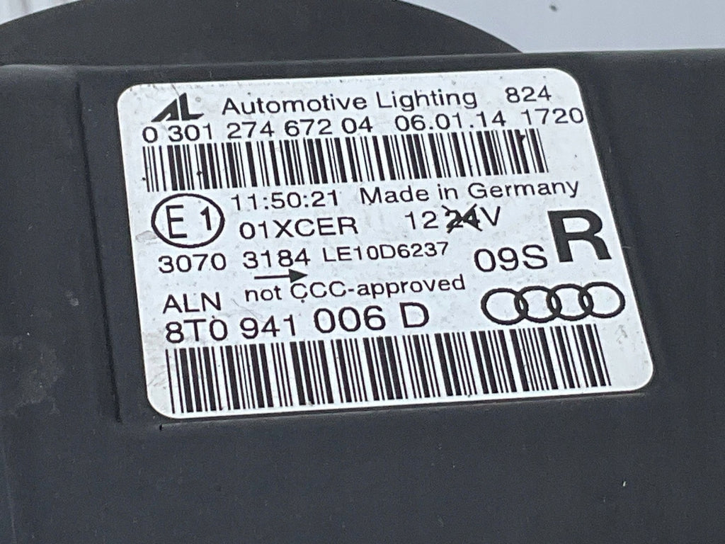 Frontscheinwerfer Audi A5 8T0941006D Rechts Scheinwerfer Headlight SCH2805255317um