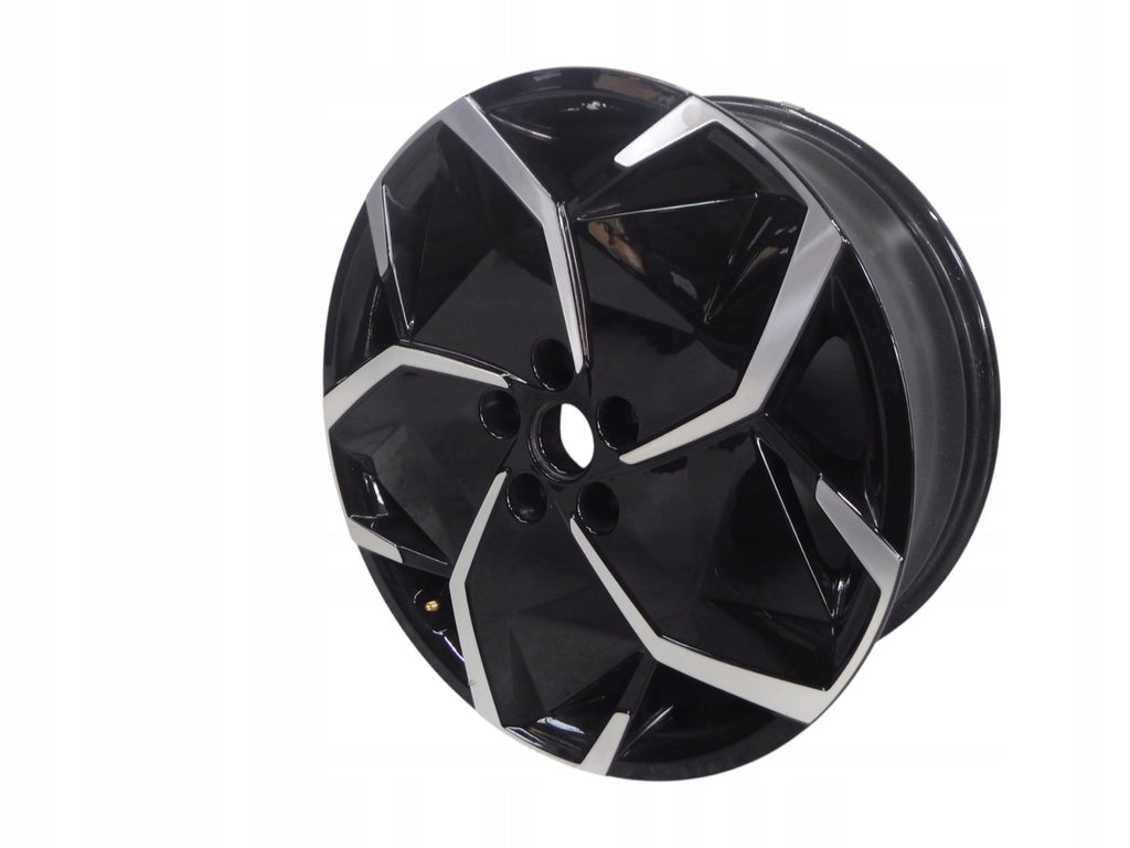 1x Alufelge 19 Zoll 7.5" 5x114.3 49 5ET Glanz Schwarz 52910-G1110 Hyundai FEL1271061444kr
