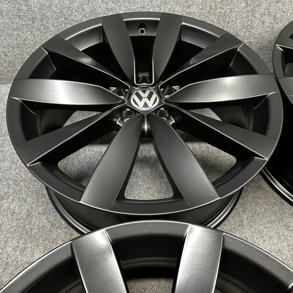 4x Alufelge 19 Zoll 8.0" 5x112 41ET Glanz Silber 1K8601025C VW Scirocco Passat FEL5277274442tt