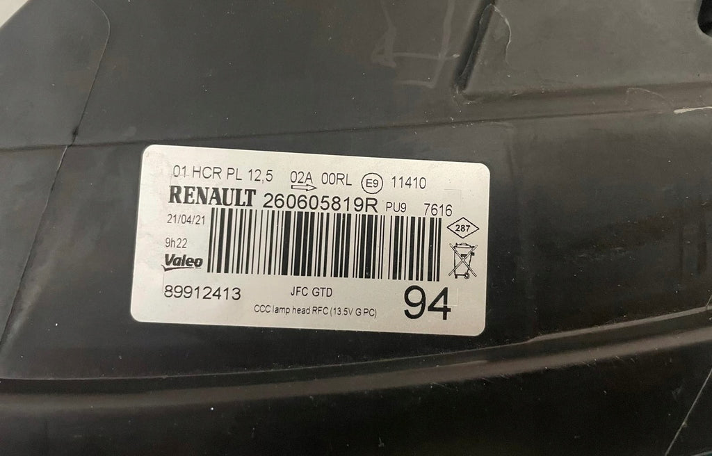 Frontscheinwerfer Renault Espace V 260605819R LED Links Scheinwerfer Headlight SCH6865969370dn