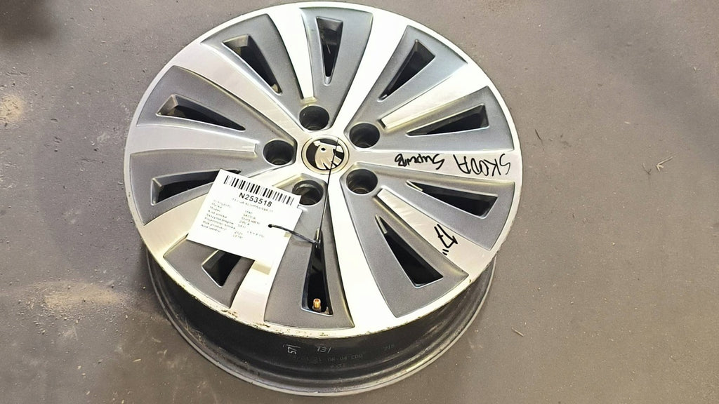 1x Alufelge 17 Zoll 6.5" 5x112 Skoda Superb Iii Rim Wheel FEL8662702596fo