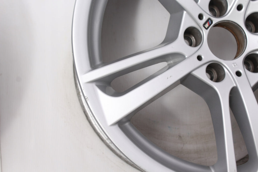 1x Alufelge 19 Zoll 9.5" 5x120 48ET Glanz Silber BMW F25 Rim Wheel FEL9702736578ux