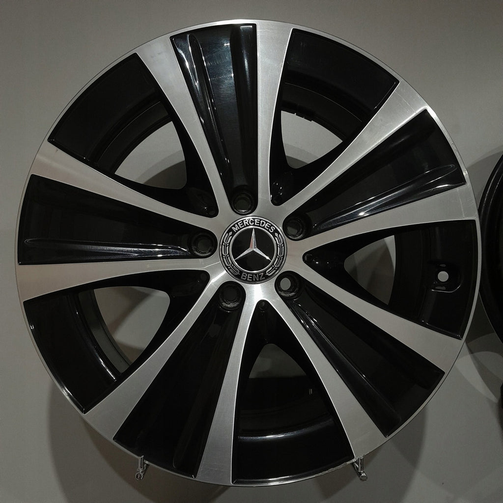 1x Alufelge 18 Zoll 8.0" 5x112 43ET A2134013700 Mercedes-Benz Rim Wheel FEL1496823955hx