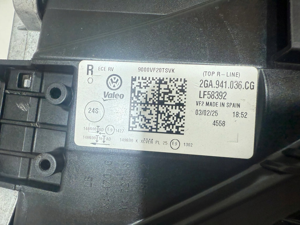 Frontscheinwerfer VW T-Roc 2GA941036CG Rechts Scheinwerfer Headlight SCH1475583975ff