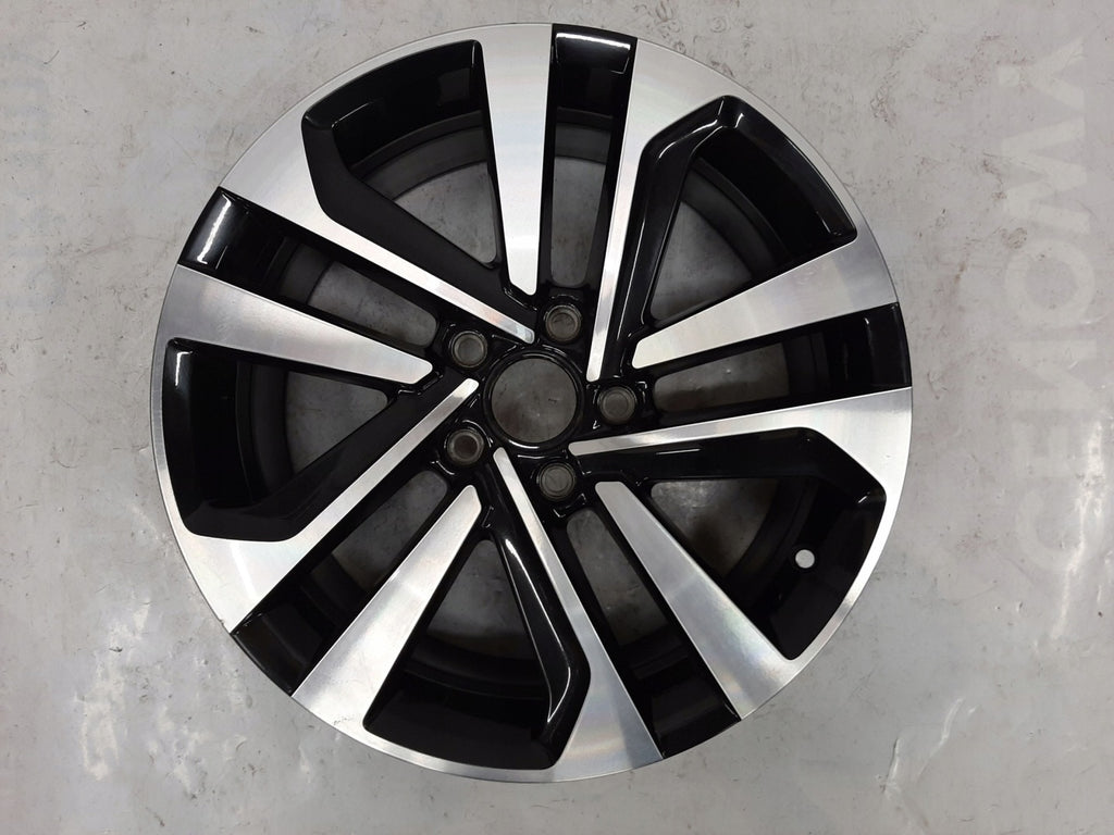 1x Alufelge 17 Zoll 7.0" 5x112 45ET Glanz Schwarz 2GA601025R VW T-Roc Rim Wheel FEL6533147742xz