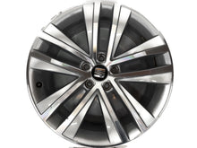 Load image into Gallery viewer, 1x Alufelge 18 Zoll 7.5" 5x112 35ET Glanz Silber Seat Alhambra Sharan Rim Wheel FEL4664004792ra