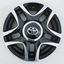 Load image into Gallery viewer, 1x Alufelge 15 Zoll 5.0" 4x100 39ET Glanz Schwarz Toyota Yaris Rim Wheel FEL4007734807tf
