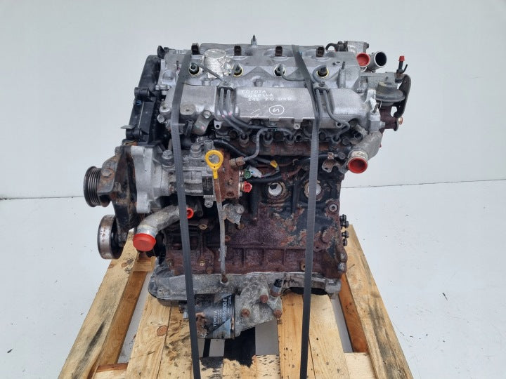 Motor Toyota Corolla Verso 1CD-FTV 2.0 90PS 66kW 2001 Diesel Engine Unkomplett MOT5415741238yu