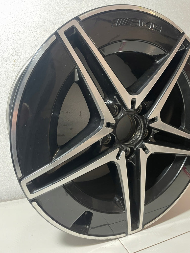 1x Alufelge 18 Zoll 9.0" 5x112 58ET Glanz Graphit A2064016600 Mercedes-Benz W206 FEL9573449609hh