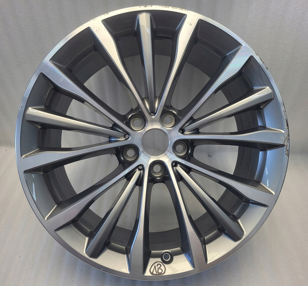 1x Alufelge 19 Zoll 8.0" 5x112 30ET Glanz Silber 6873942 BMW G31 G30 G12 FEL5207668294wq