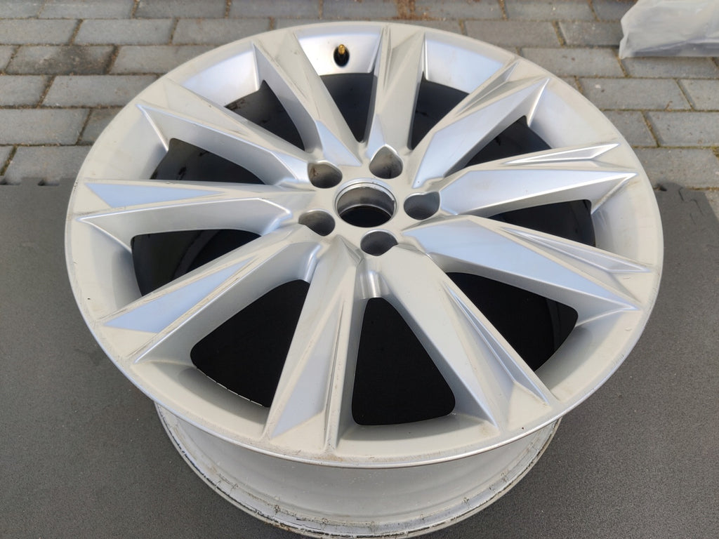 1x Alufelge 20 Zoll 9.0" 5x112 38ET Glanz Silber 4KE071490A Audi E-Tron