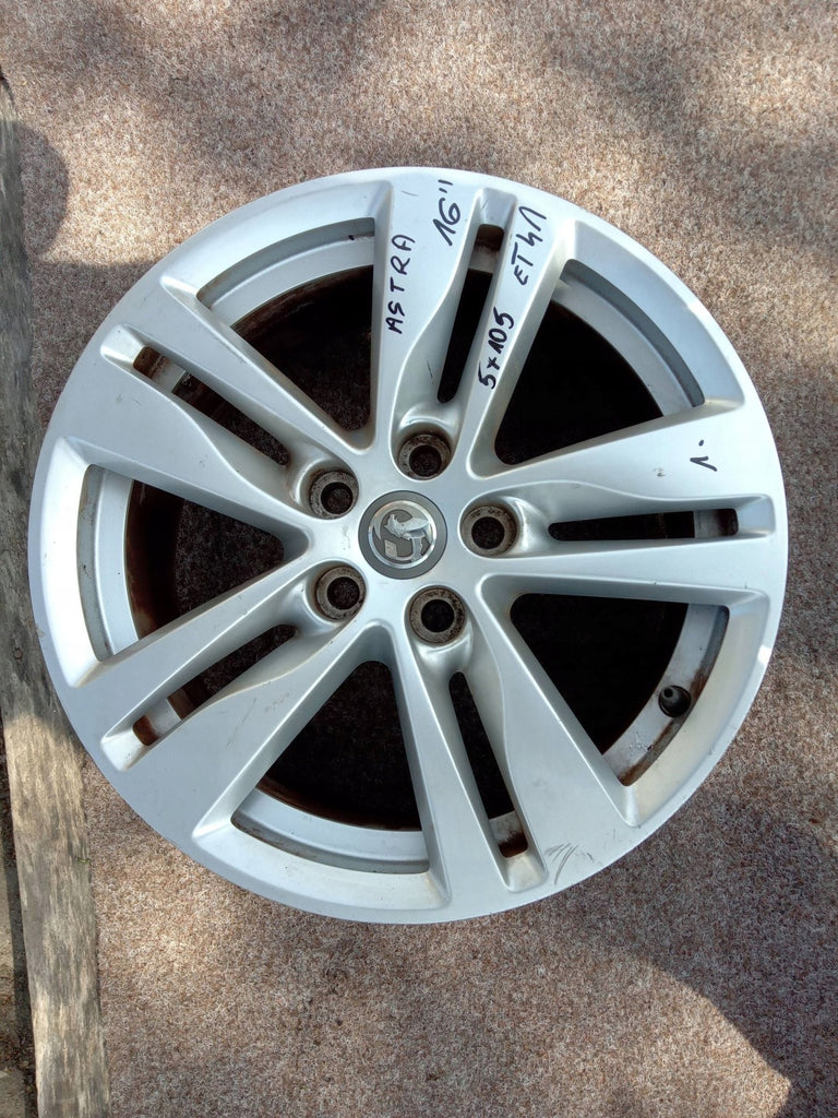 1x Alufelge 16 Zoll 5x105 41ET 39024544 Opel Astra K Rim Wheel FEL1567883114xi