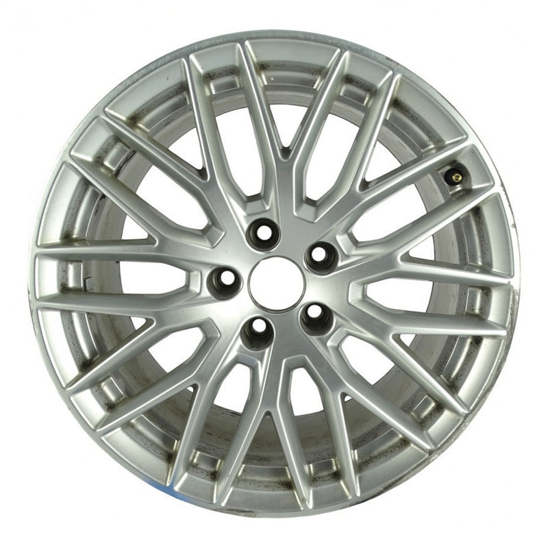 1x Alufelge 18 Zoll 8.0" 5x112 40ET Glanz Silber 8W0601025 Audi Rim Wheel