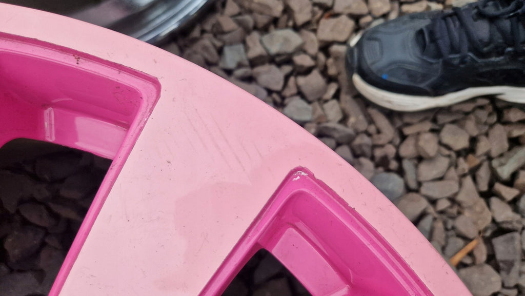 1x Alufelge 19 Zoll 8.5" 5x112 40ET Glanz Seat Rim Wheel