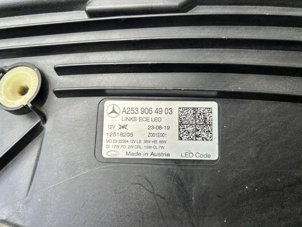 Frontscheinwerfer Mercedes-Benz Glc A2539064903 Links Scheinwerfer Headlight SCH9321802876wu