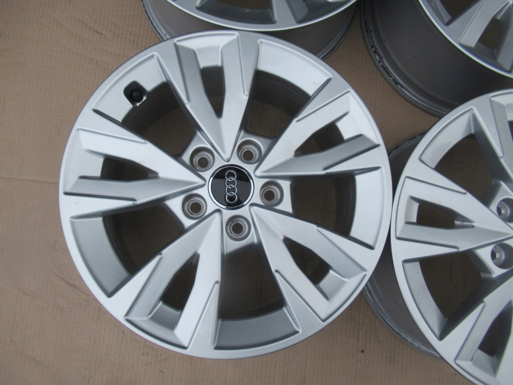 4x Alufelge 16 Zoll 6.5" 5x112 43ET Glanz Silber 8Y0071496 Audi Rim Wheel FEL9413518887ko