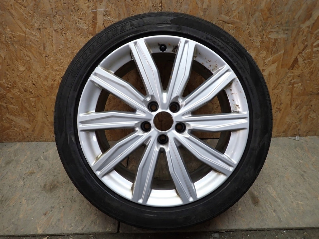 1x Alufelge 19 Zoll 8.0" 5x112 39ET Glanz Silber 4K0601025M Audi A6 C8 Rim Wheel FEL8895150781jr