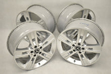 Load image into Gallery viewer, 4x Alufelge 18 Zoll 8.0&quot; 5x112 60ET Glanz Silber A1644015702 Mercedes-Benz W164