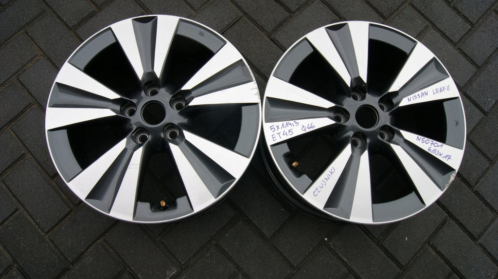 1x Alufelge 17 Zoll 6.5" 5x114.3 50701 Infiniti Qx30 Leaf Juke Rim Wheel