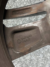 Load image into Gallery viewer, 1x Alufelge 17 Zoll 6.5" 5x112 49ET Glanz Schwarz 2K7601025C VW Caddy V FEL4056688692ct