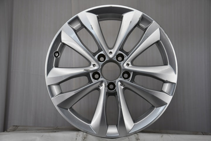 1x Alufelge 17 Zoll 7.0" 5x112 48 5ET A2054018000 Mercedes-Benz A205 Rim Wheel FEL2966666582bk