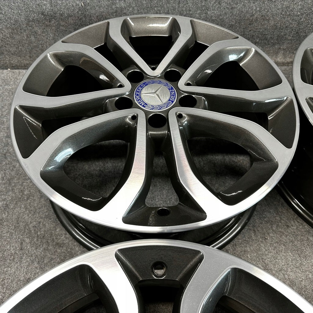 4x Alufelge 17 Zoll 7.0" 5x112 38ET A2054010200 Mercedes-Benz W205 Rim Wheel FEL3430940517fd