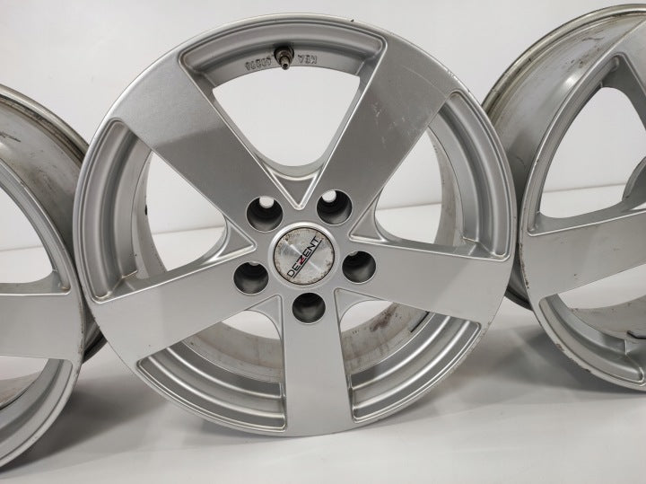 4x Alufelge 16 Zoll 6.5" 5x114.3 35ET Rim Wheel FEL1483409764bc