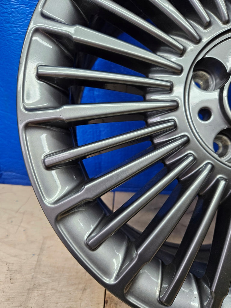 1x Alufelge 16 Zoll 6.0" 4x98 41ET Glanz Schwarz 50290266 Fiat 500 Rim Wheel FEL2409328486of