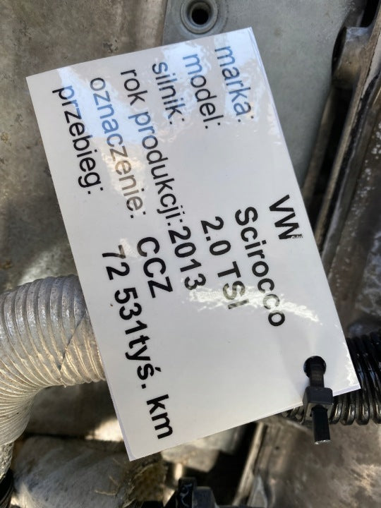 Motor Audi Seat VW I CCZ 1.8 TSI 211PS 155kW 73TKm 2008 Benzin Engine Unkomplett MOT4991983438oe