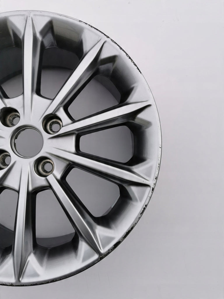 1x Alufelge 17 Zoll 7.0" 4x108 47,5ET Glanz Silber H1BC-1007-D1A Ford Fiesta