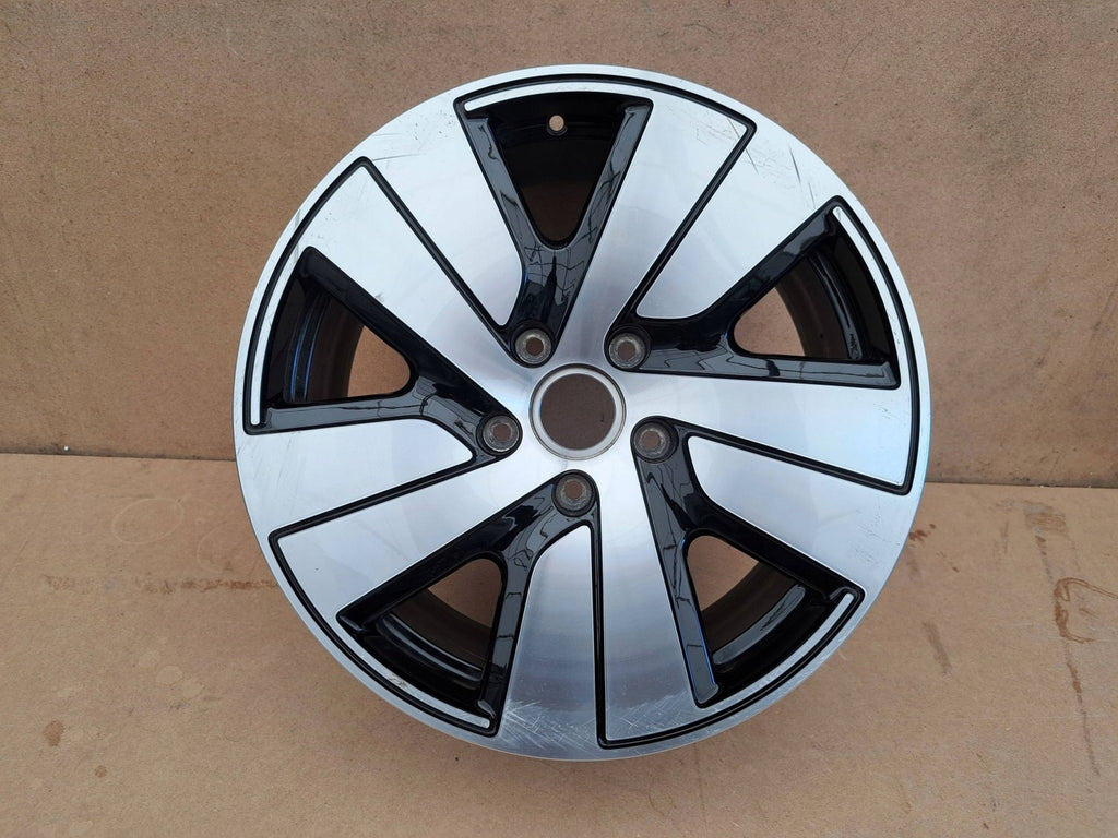 1x Alufelge 19 Zoll 8.0" 5x130 50ET Glanz 9J1601025BM Porsche Taycan Rim Wheel FEL3687895673dl