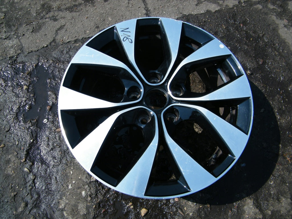 1x Alufelge 17 Zoll 7.0" 5x114.3 35ET 40300-JD017A Dacia Megane 1 Koleos Scenic FEL4902532817my