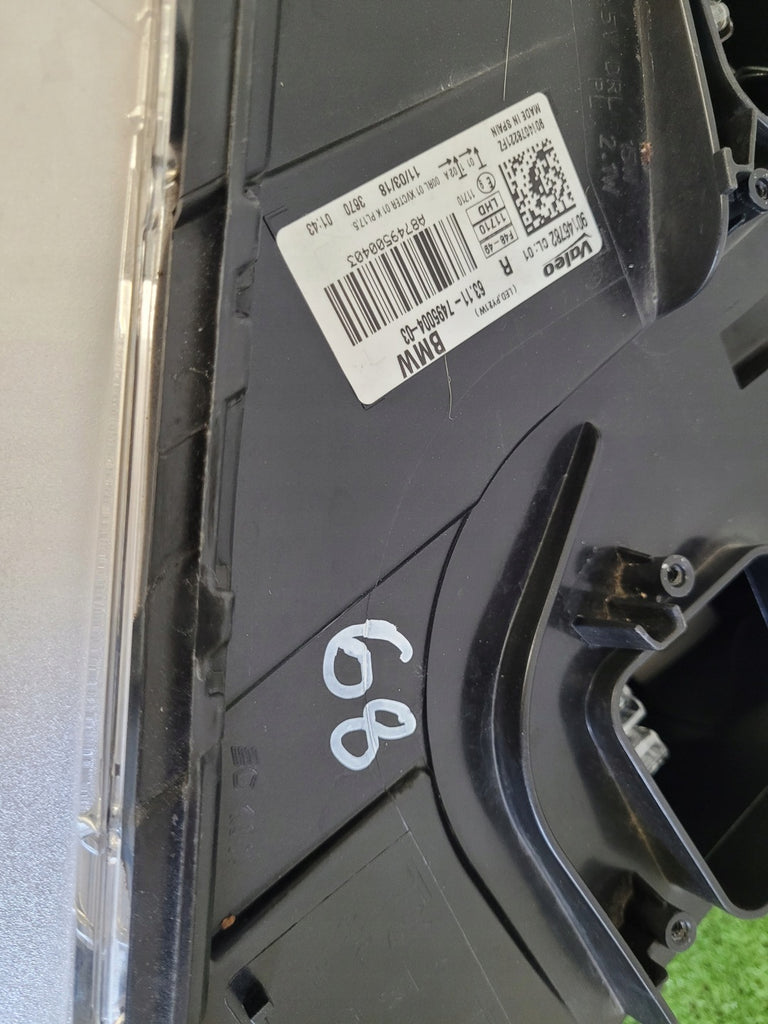 Frontscheinwerfer BMW X1 F48 7495004 Rechts Scheinwerfer Headlight SCH8589731462hp