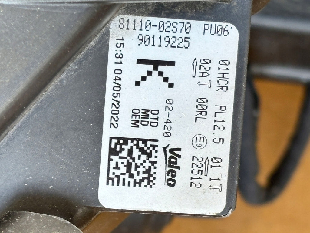 Frontscheinwerfer Toyota Corolla 81110-02S70 8111002S70 Full LED Rechts SCH5360519524fm